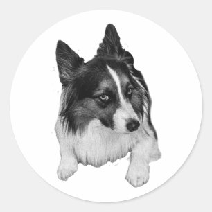 Rond Sticker à pochette de menthe