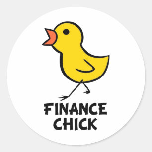 Rond Sticker à poussette de finance