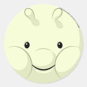 Rond Sticker à visage