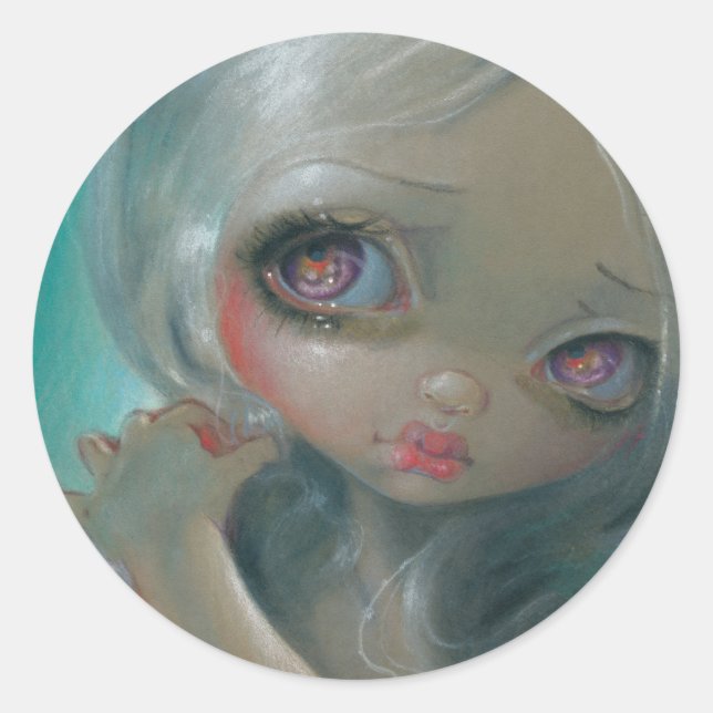 Rond Sticker "A Wistful Moment" (Devant)