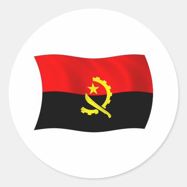 Rond Sticker Angola (Devant)