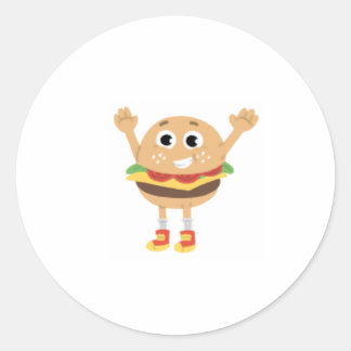 Rond Sticker Angus Burger