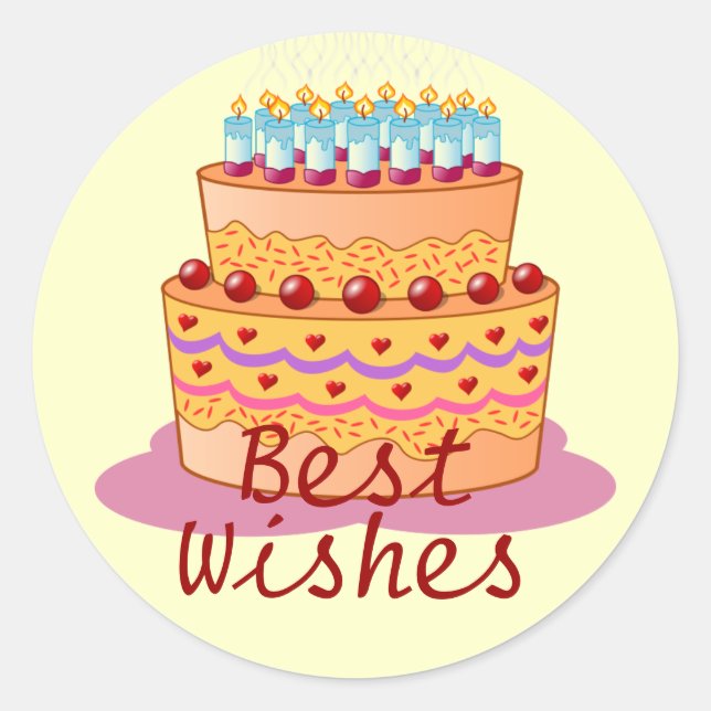 Rond Sticker Anniversaire (Devant)