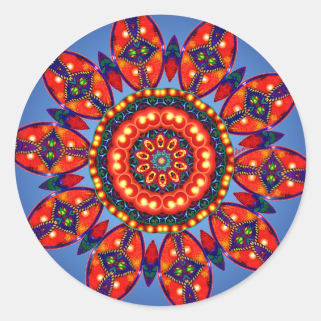 Rond Sticker Apache Star (Devant)