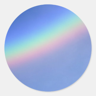 Rond Sticker arc-en-ciel