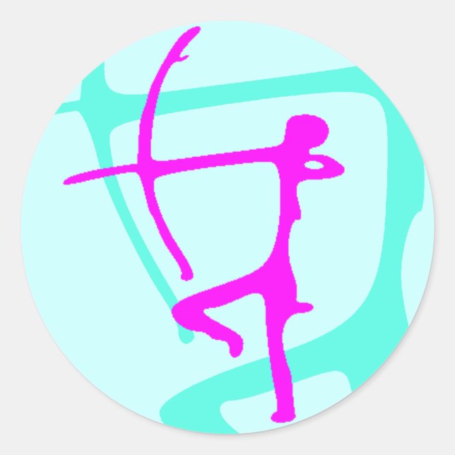 Rond Sticker Archer (Devant)
