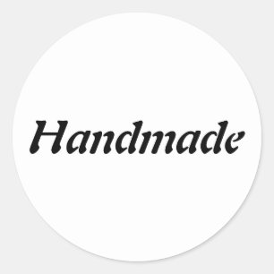 Rond Sticker artisanal simple