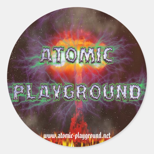 Rond Sticker AtomicBlast (Devant)