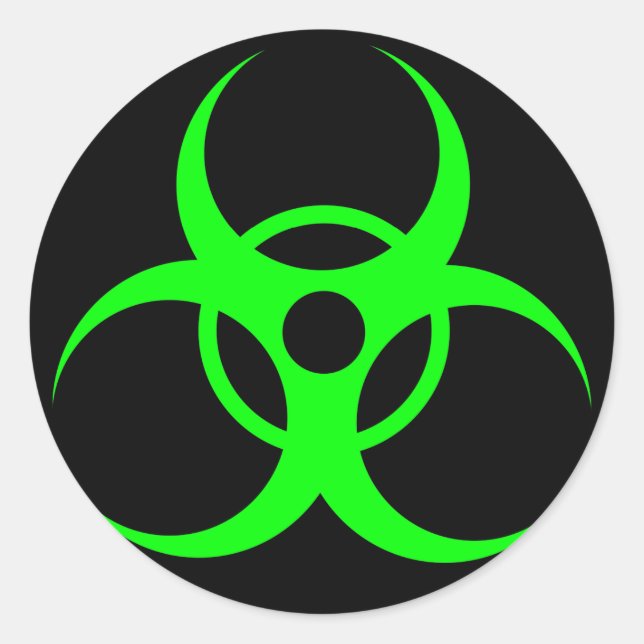 Rond Sticker Biodanger (Devant)