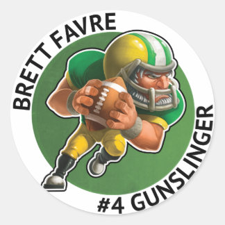 Rond Sticker Brett Favre