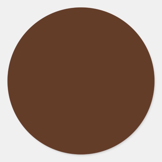 Rond Sticker Brown (Devant)