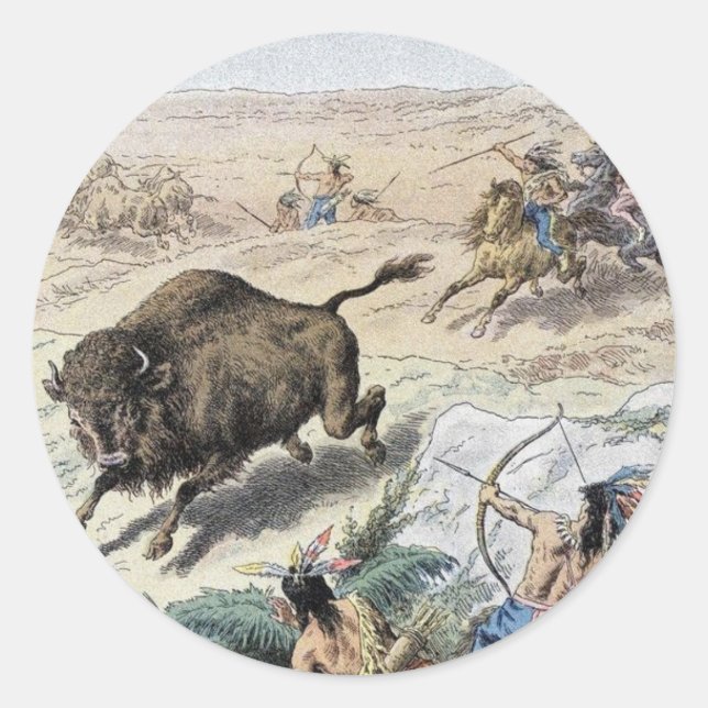 Rond Sticker Buffalo (Devant)