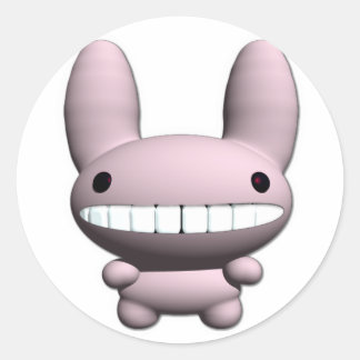 Rond Sticker Bunny Bunny