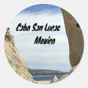 Rond Sticker Cabo San Lucas, Mexique