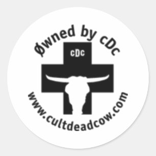 Rond Sticker cDc