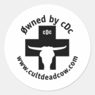 Rond Sticker cDc