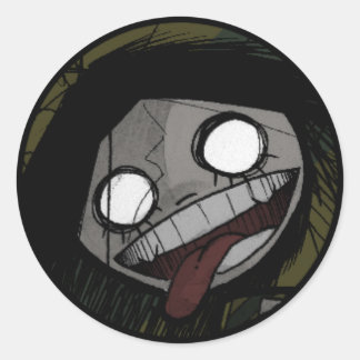 Rond Sticker Charlie & Amanda Lrg 02