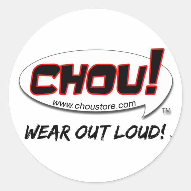 Rond Sticker CHOU (Devant)