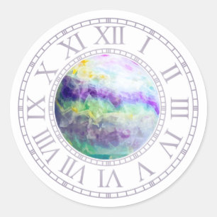 Rond Sticker Chrono Mistica - Flourite (W)
