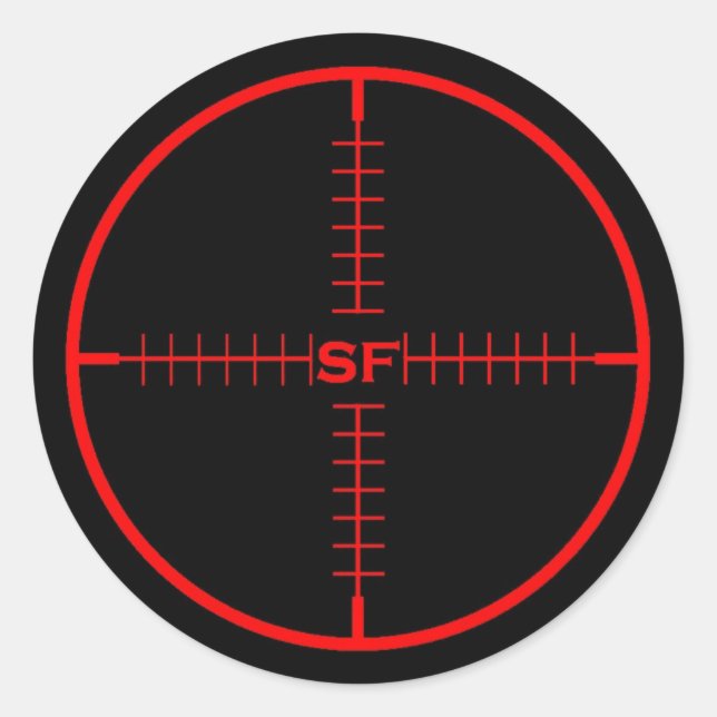 Rond Sticker cible SF (Devant)