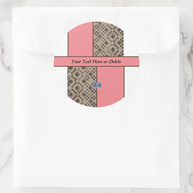 Rond Sticker Circle (Peach LED S.C.C.)RFPMDesigns ©️ 20 (Sac)