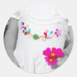 Rond Sticker couleur de vie