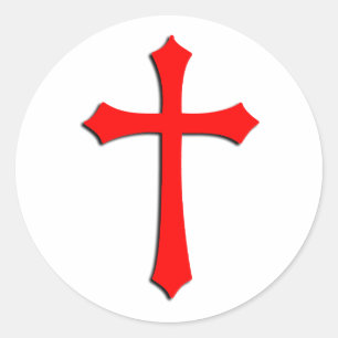 Rond Sticker croisé
