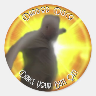 Rond Sticker Dadbod Disco