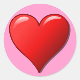 Rond Sticker d'amour
