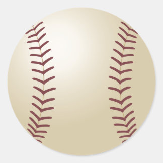 Rond Sticker de baseball