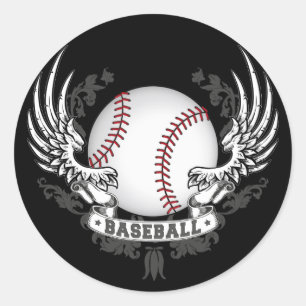 Rond Sticker de baseball