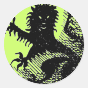 Rond Sticker de boucliers médiévaux