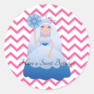 Rond Sticker de Candyland Queen Frostine