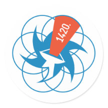 Sticker de cartel de signal