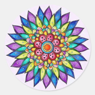 Rond Sticker de conception
