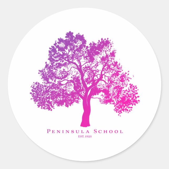 Rond Sticker de dégradé (Devant)