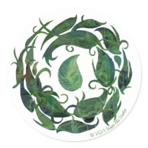 Sticker de la Terre Susea Blu Studios