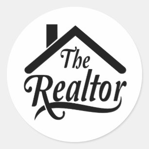 Rond Sticker de l'agent immobilier Realtor