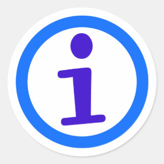 Rond Sticker de logo iBrattleboro