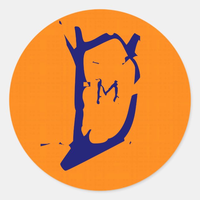 Rond Sticker de logo Musashi Designs (Devant)