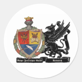 Rond Sticker de recherche MFFG