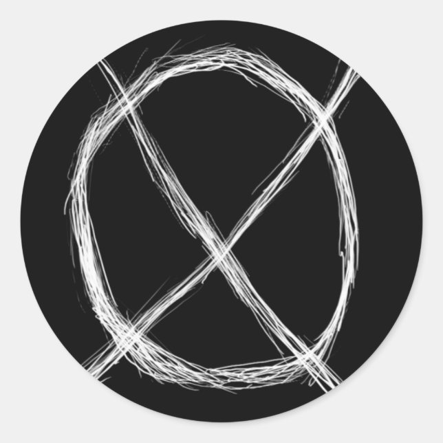 Rond Sticker de symbole de l'opérateur (Devant)