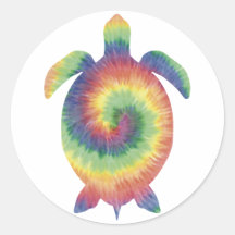 Sticker de tortue à dents