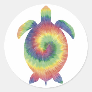 Rond Sticker de tortue à dents