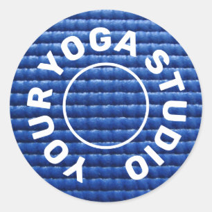 Rond Sticker de Yoga Mat