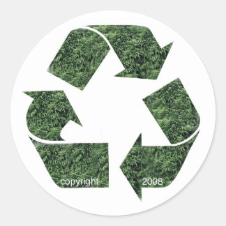 Rond Sticker devenez écolo