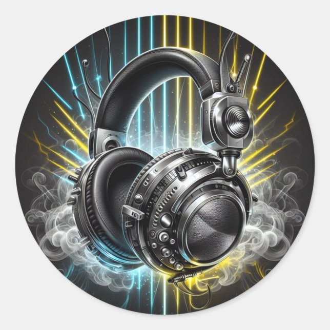 Rond Sticker DJ (Devant)