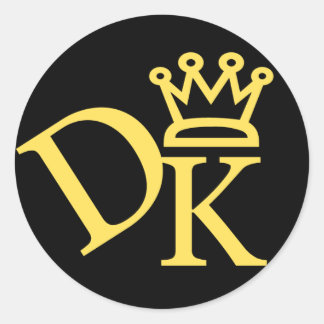 Rond Sticker DK 1