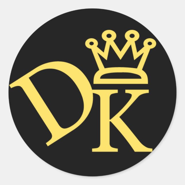 Rond Sticker DK 1 (Devant)