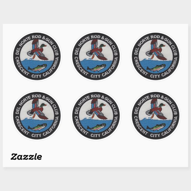 Rond Sticker DNRGC (Feuille)